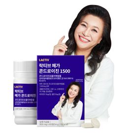 [LACTIV] Mega Chondroitin 1500 - 1500mg Chondroitin Formula with Vitamin D3 & Selenium for Cartilage, Bone & Joint Health - Made in Korea